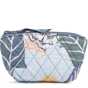 Vera Bradley Compact Travel Cosmetic Bag in Palm Floral